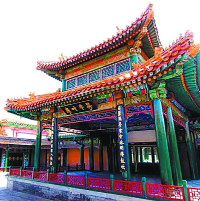 紫禁城里的神秘戏台