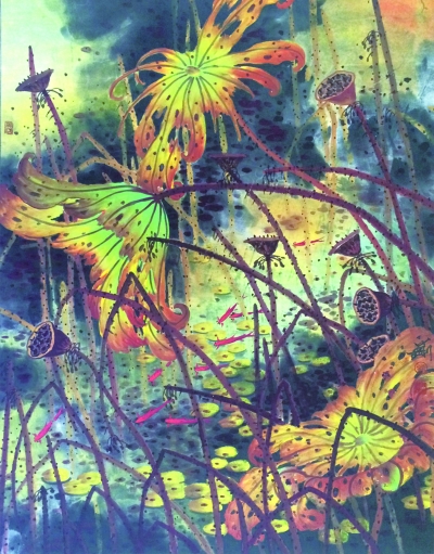 画之大道——读刘小刚重彩花鸟画