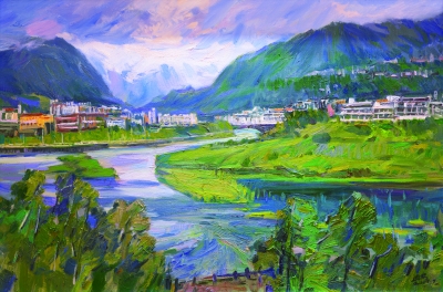 同心共筑中国梦 书画讴歌新时代